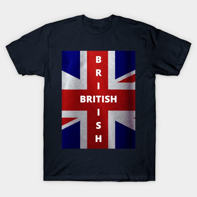 British Flag T-Shirt by MandySJ